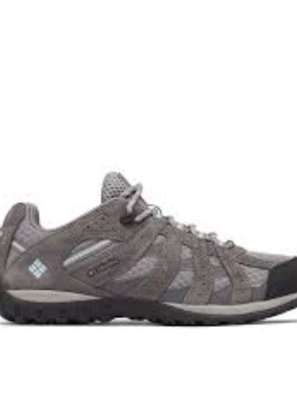 Columbia Redmond Low Hiking Shoe in Boulder/Sky Blue